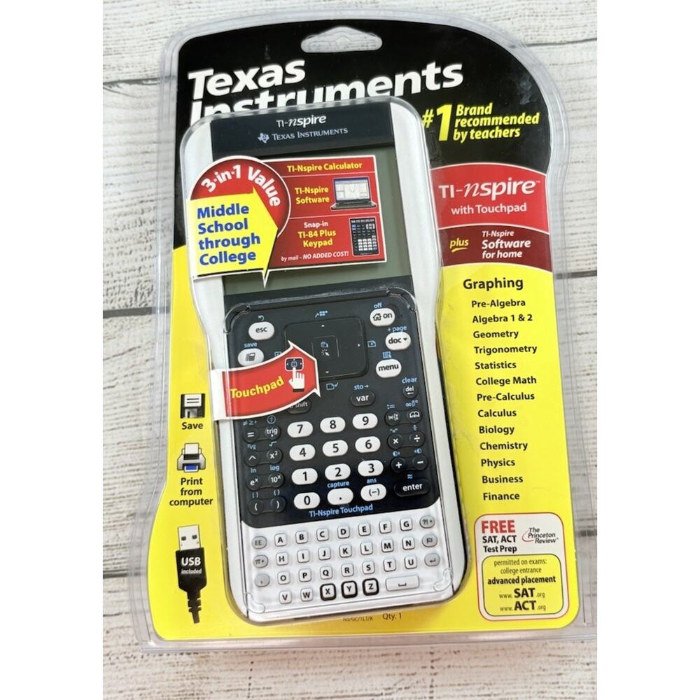 Texas Instruments TI-nspire with Touchpad Graphing Calculator With Keypad - Picture 2 of 3